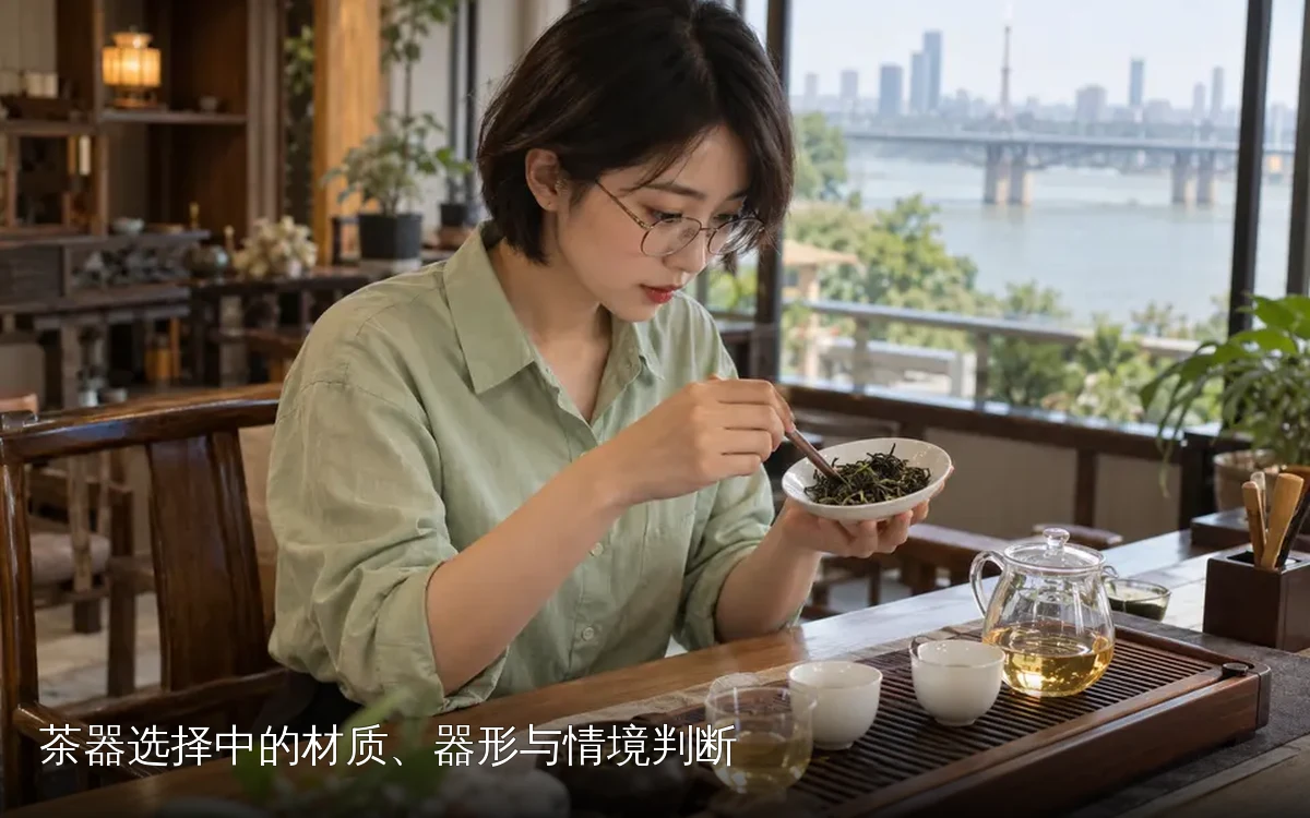茶器选择中的材质、器形与情境判断